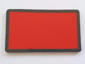 ARKA KASA REFLEKTÖRÜ 12X7cm (2 ADET) DİKDÖRTGEN YAPIŞTIRMALI KIRMIZI, KEDİGÖZÜ thumbnail 3