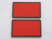 ARKA KASA REFLEKTÖRÜ 12X7cm (2 ADET) DİKDÖRTGEN YAPIŞTIRMALI KIRMIZI, KEDİGÖZÜ thumbnail 5