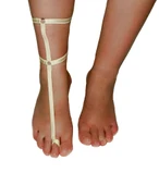 ASM1082 Bayan Krem Afroditty Zarif Ayak Aksesuarı - 1