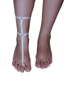 ASM1081 Bayan Acık Gri Afroditty Zarif Ayak Aksesuarı - 1