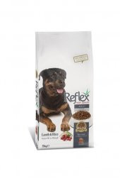 Reflex Reflex Kuzu Etli & Pirinçli Yetişkin Köpek Maması 15 kg - 1