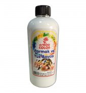 Parmak Ve Yüz Hobi Boyası 500ml  10 Renk  RedRose - 2