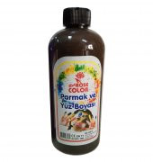 Parmak Ve Yüz Hobi Boyası 500ml  10 Renk  RedRose - 3