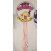 Sweethome Ahşap Kapı Süsü - 1