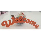 Turuncu Welcome Kapı Süsü - 1
