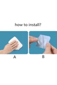 Silikon Banyo Tuvalet Wc Klozet Temizleme Fırçası Ve Tutucu - 3