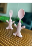 Çocuk Figürlü Mama Kaşığı Ve Çatalı - 2