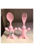 Çocuk Figürlü Mama Kaşığı Ve Çatalı - 3