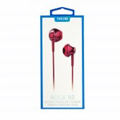 Tecno Camon 17P Rock R2 Kablolu Mikrofonlu Kulaklık Kırmızı - 4