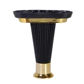 Mobilya Kanepe Puf Sehpa Ayağı Siyah Gold Baza Ayak 15 Cm (4 ADET) - 2