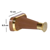 Nitra Mobilya Kanepe Koltuk Ünite Ayağı 15 Cm Kahve Gold Baza Ayakları (4 ADET) - 5