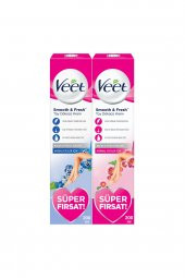 Tüy Dökücü Krem Bacak & Vücut Bölgesi Hassas 200ml + Normal Ciltler 200ml Süper Fırsat Paketi - 9