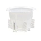 Omnisoft FLR F100 Tek Kapaklı Sessiz Wc Kapağı Beyaz - 1