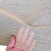 75 YEŞİL GÖLGELİK FİLE ÇİT FİLESİ 1X50 METRE ENLİ 75LİK BAHÇE ÇİT ÖRTÜSÜ JÜT GÖLGELİK KORUMA TÜLÜ thumbnail 3