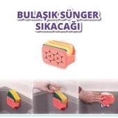 Omnisoft FLRF356 Bulaşık Sünger Askısı ve Sıkacağı Beyaz - 2