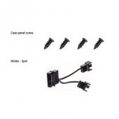 ID-Coolıng WF-12025-SD-W 12cm 3Pin Kasa Fanı - 7