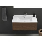 Turkuaz Cerastyle Arte Etajer Uyumlu Lavabo 75x45 Cm - 2