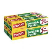 Koroplast Buzdolabı Poşeti Orta Boy 4 Al 3 Öde 80li - 1