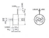 RF-300 3-6V DC Motor - Hobi ve Oyuncak Motoru - 3