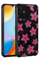 Xiaomi Redmi 10C Kılıf Kamera Korumalı Simli Renkli Tasarım Silikon - 4