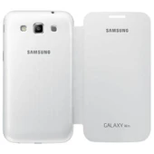 Samsung i8552 Galaxy Win Orjinal Flip Cover Kılıf Beyaz EF-FI855BWEGWW thumbnail 5
