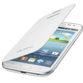 Samsung i8552 Galaxy Win Orjinal Flip Cover Kılıf Beyaz EF-FI855BWEGWW thumbnail 6