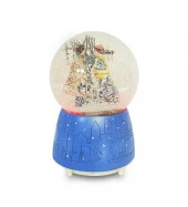 Aşıklar Ağaçlı Müzikli, Işıklı Büyük Boy Kar Küresi thumbnail 3