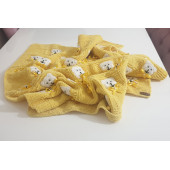 Ayıcıklı Erkek Bebek Battaniyesi - 4
