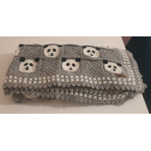 Panda Erkek Bebek Battaniyesi & Yastık Takımı - 1