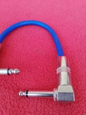 Pedal ara kablosu çift jaklı  "24cm" - 2