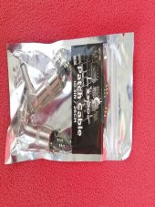 Pedal ara kablosu ipli çift jaklı  "26cm" - 3