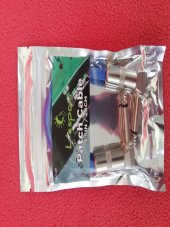Pedal ara kablosu çift jaklı  "24cm" - 1
