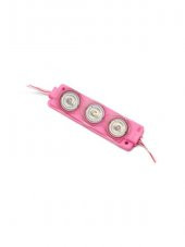 3 Lensli Modül Led-Pembe-1.5w-12v-Cdm - 1