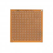 5x5 Delikli Bakır Plaket - 1