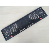 PLAKALIK PLASTİK ALLAH KORUSUN 2ADET FİYATI (METALİK YAZI) SPORT PLAKA ALTLIĞI - 2