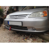 HONDA CİVİC UYUMLU TAMPON EKİ (ESNEK - 3 PARÇALI) TAMPON LİPİ TAMPON KARLIĞI - 2