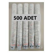 500 Adet 6.5 Oz Karton Bardak - 1