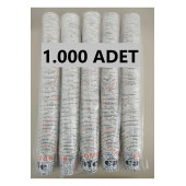 1000 Adet 6.5 Oz Karton Bardak - 1