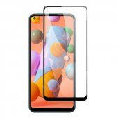 Samsung Galaxy M11 Ekran Koruyucu 2 Adet Temperli 5D Tam Ekran Cam - 1