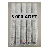 3000 Adet 6.5 Oz Karton Bardak - 1