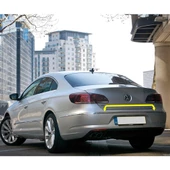 VW Passat CC 2013-2017 Arka Tampon Orta Izgara Krom Çıtası 3C8807443B thumbnail 1