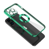 iPhone 12 Pro Max Kılıf Kamera Korumalı Logo Gösteren Omega Kapak thumbnail 11