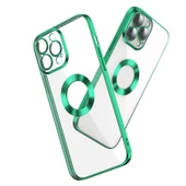 iPhone 12 Pro Max Kılıf Kamera Korumalı Logo Gösteren Omega Kapak thumbnail 10