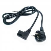 3x0.75 mm 90 Derece Monitör Power Kablosu 1.5 Metre - 1