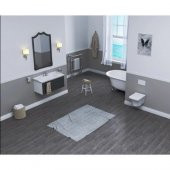 Turkuaz Cerastyle Kapadokya Etajer Uyum Damlalıklı Lavabo 80x48cm thumbnail 4