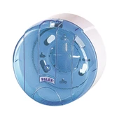 Omnisoft PLX 3440-1 Büyük İçten Çekmeli Tuvalet Kağıdı Dispenserİ Şeffaf - Mavi - 1