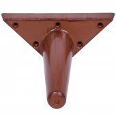 Mobilya Kanepe Sehpa Puf Koltuk Ayağı Kahverengi Baza Ayak 18 cm thumbnail 5