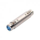 XLR Dişi - Dişi Çevirici Ara Aparat - 1
