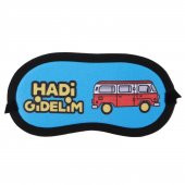 HADİ GİDELİM TASARIM UYKU BANDI - GÖZ BANDI - 1