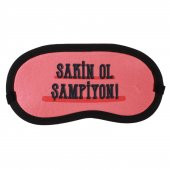 SAKİN OL ŞAMPİYON TASARIM UYKU BANDI - GÖZ BANDI - 1